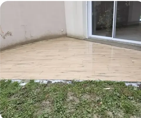 terrasse carrelage à Le Lion-d'Angers - image 3